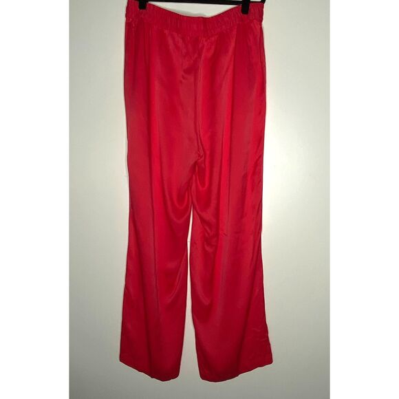New H&M Wide Leg High Waist Pant Women's Size Large - Picture 2 of 8